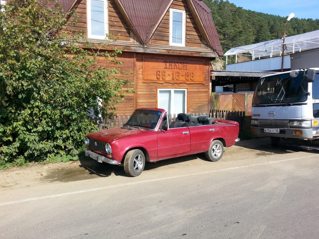 Кабриолет в Листвянке 02