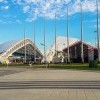 Стадион Фишт, где проходили церемонии открытия и закрытия Олимпиады-2014