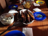 Обед1: Грузди и картошечка к рыбе!!!! Обед1: Грузди и картошечка к рыбе!!!!