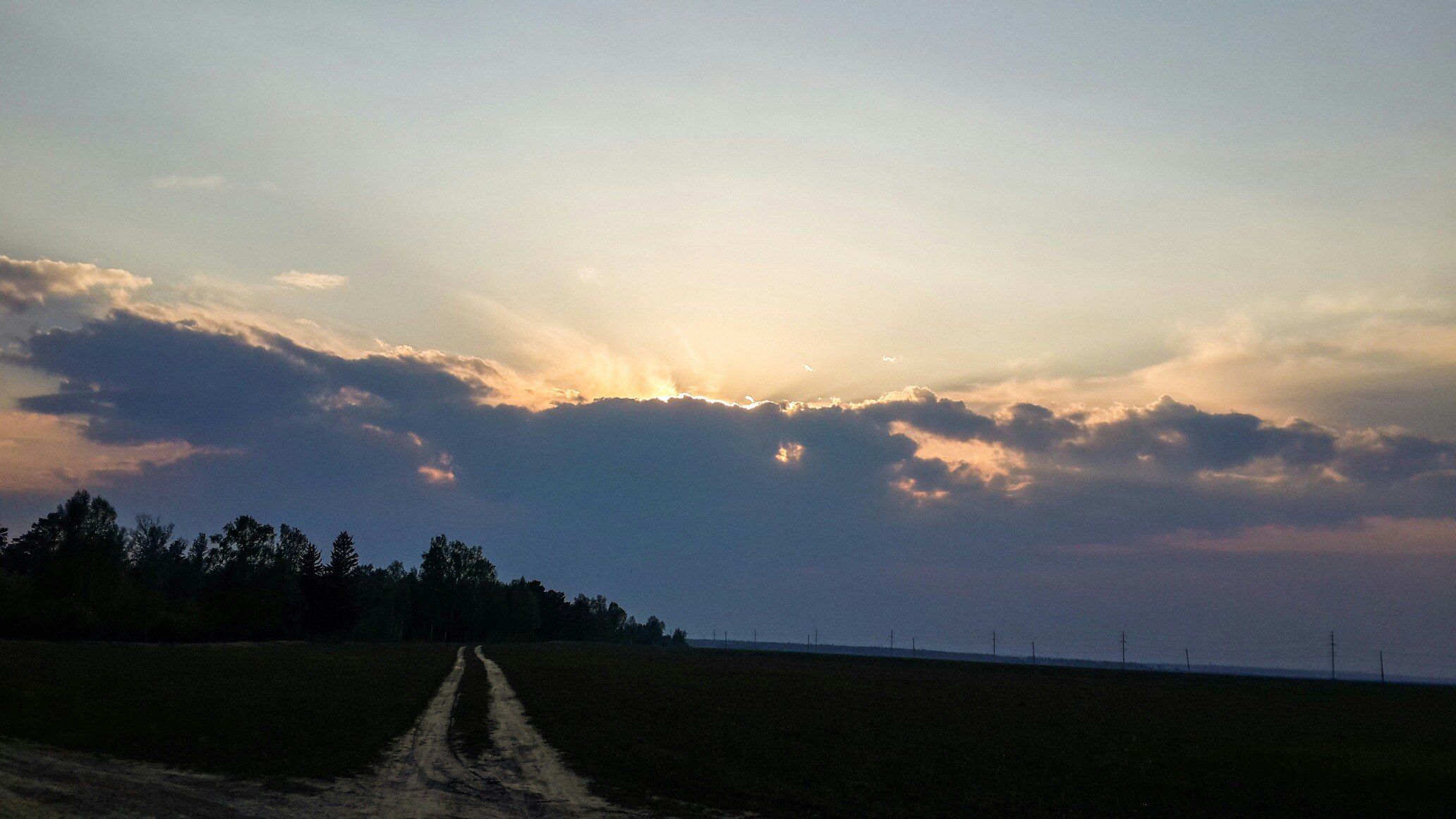 однако, дождик собирается