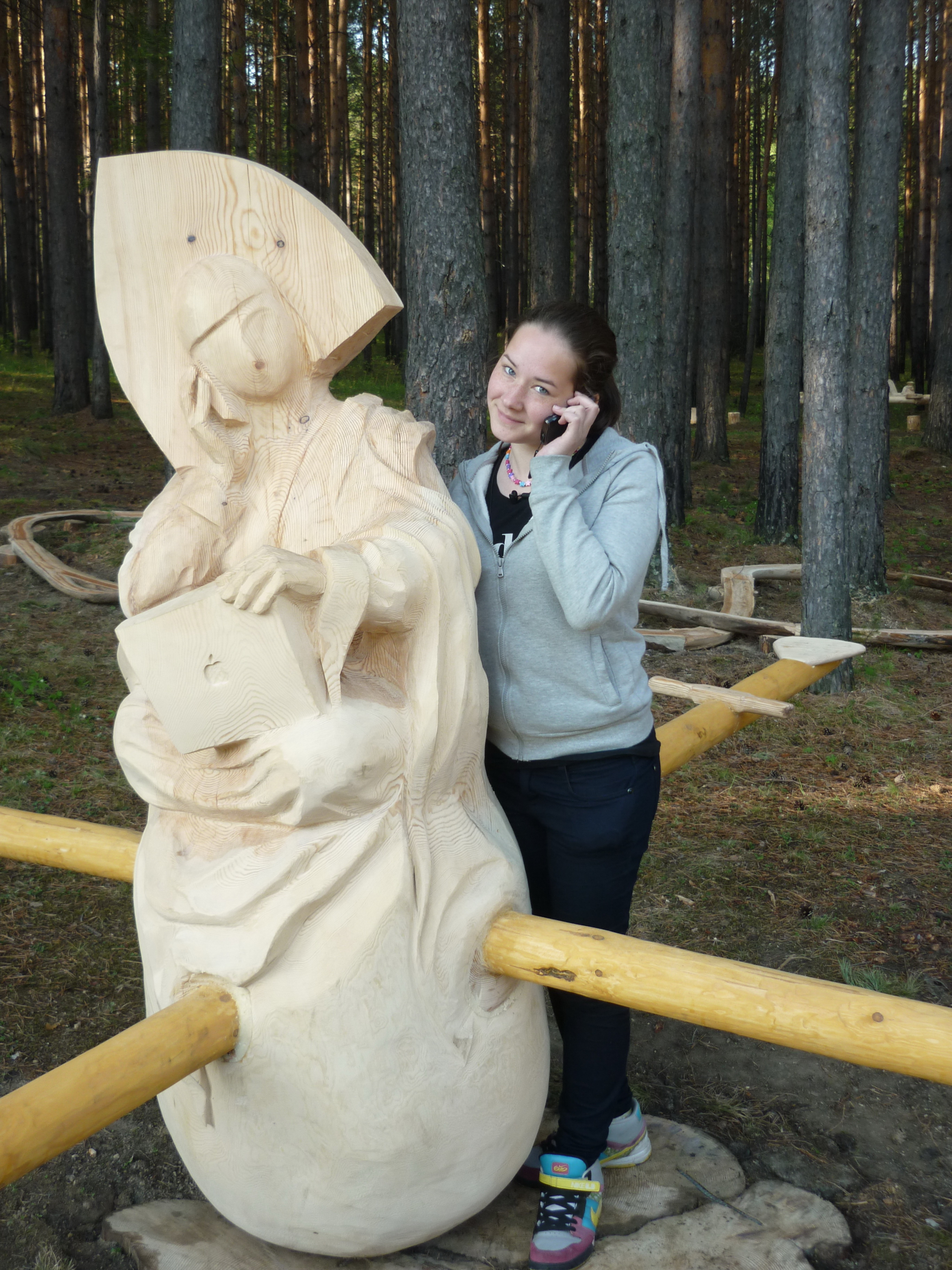 Царевна общается с современными детьми на их языке. Автор фото: Сергей Зиннер