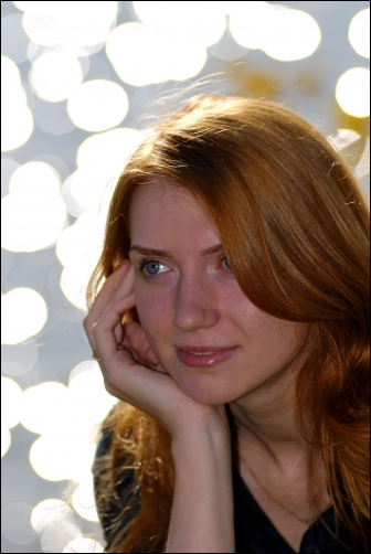 Очередная рыжая)))))