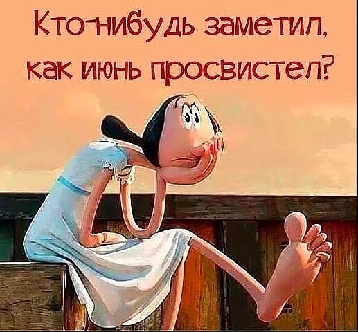Июнь просвистел