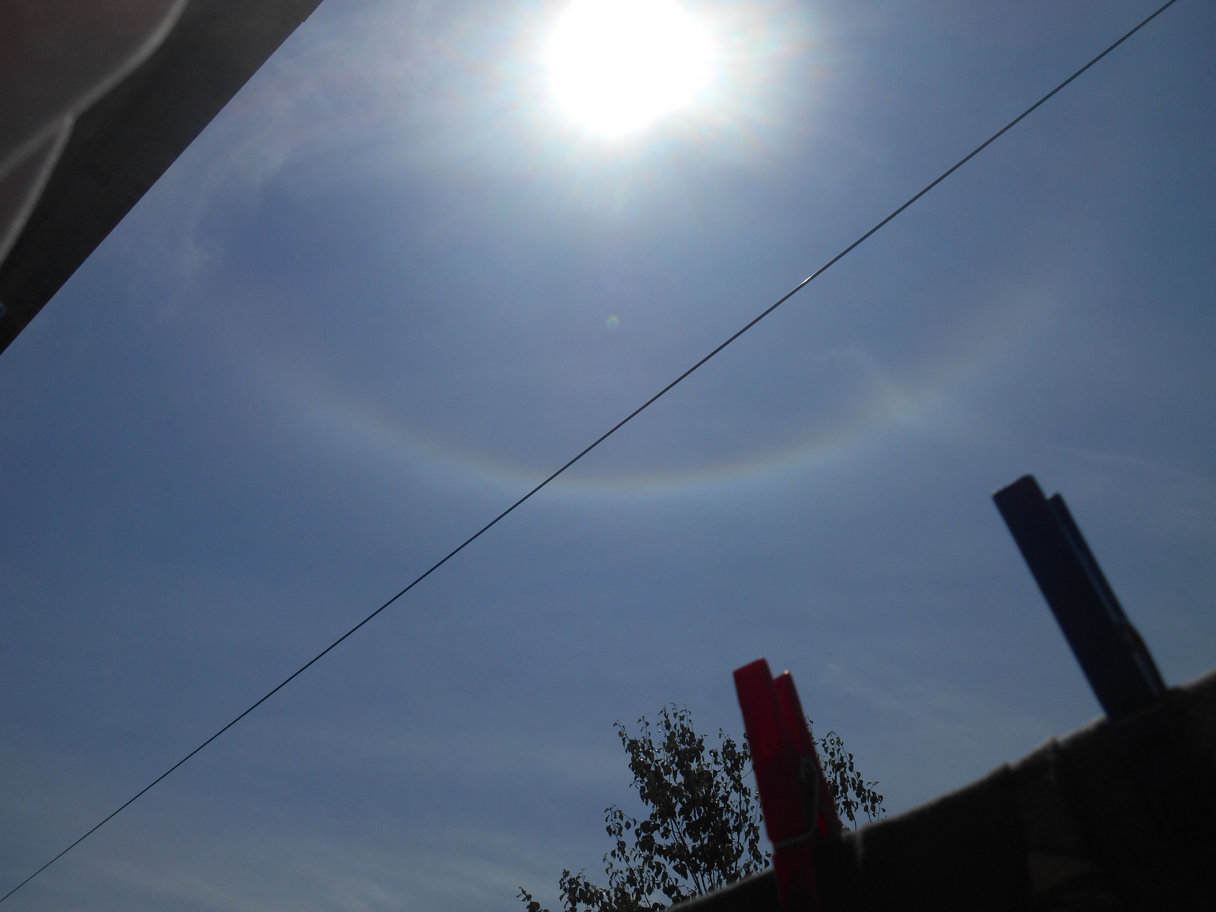 Солнечный "нимб"