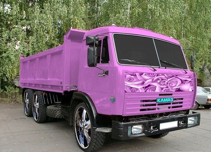 Гламурный Камаз)))