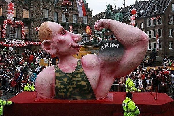 Фестиваль скульптур политиков в Германии