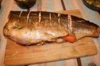 Рыба запечная в рукаве с овощами. Рыба запечная в рукаве с овощами.