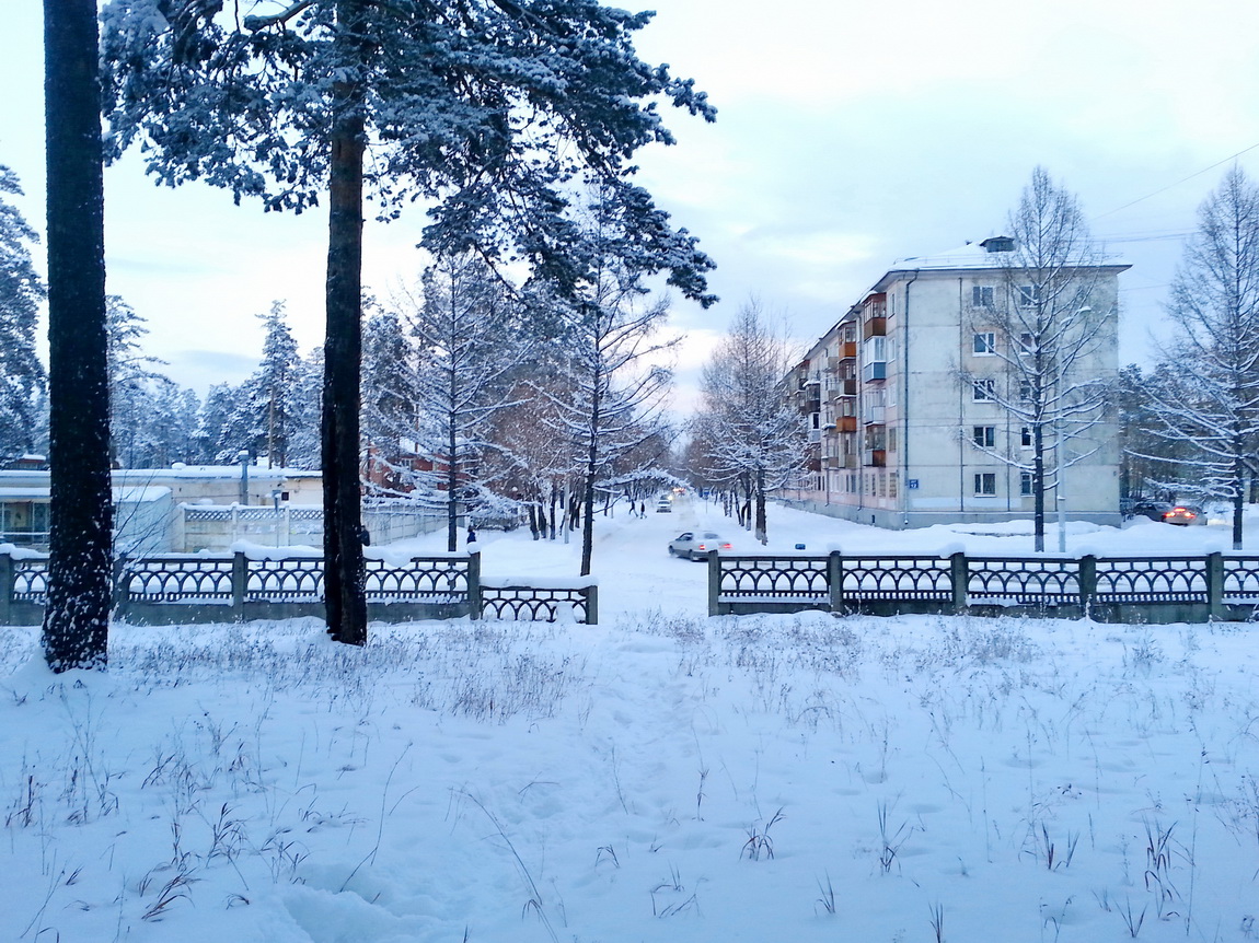 улица Новокшенова .... январь 2014))))
