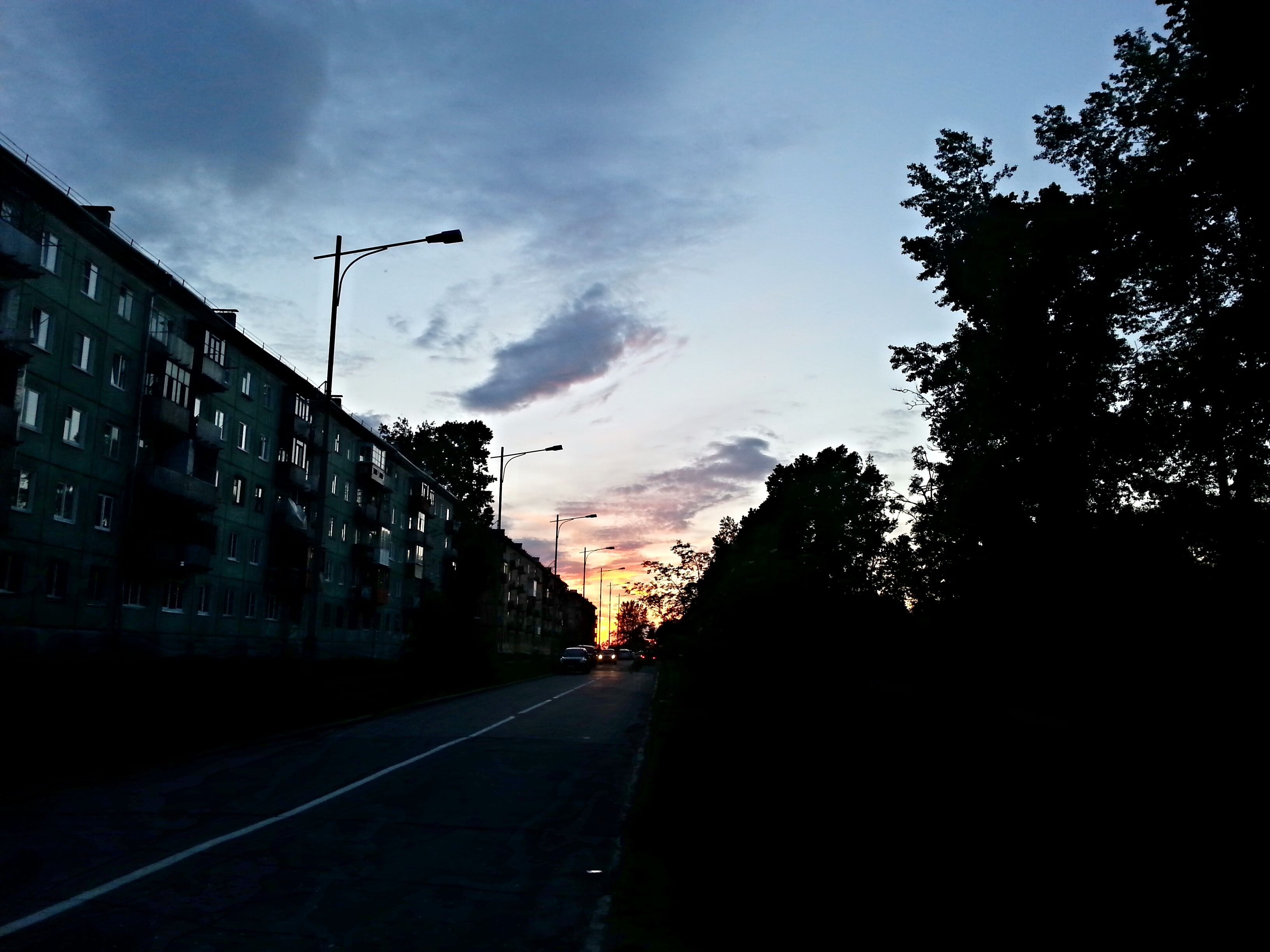 Саянская вечером)))))