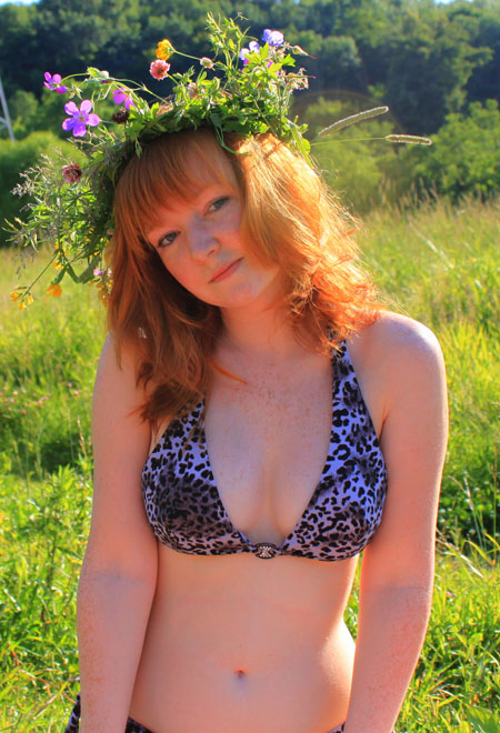 Очередная рыжая)))))