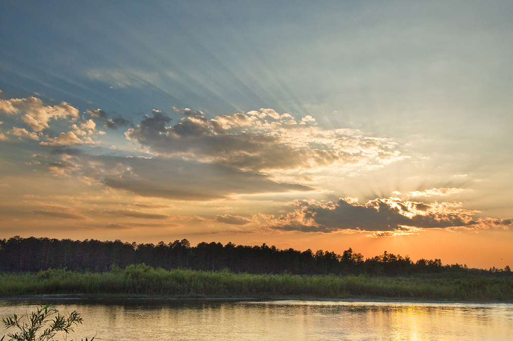 Закат на Китое