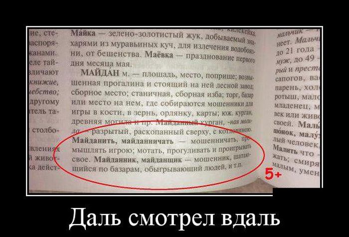 Даль смотрел -вдаль