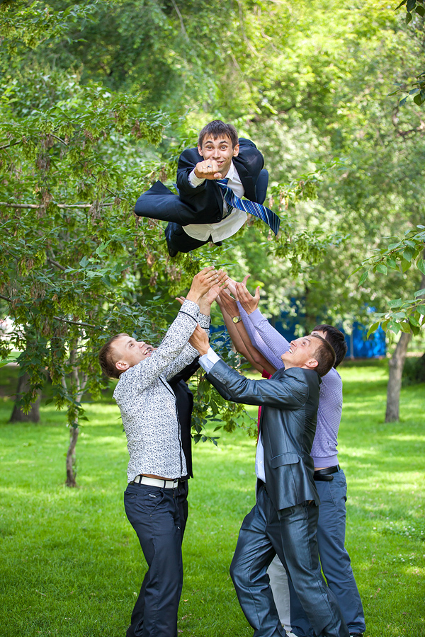 Свадебный супермен =)