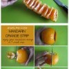 Разделка мандарина