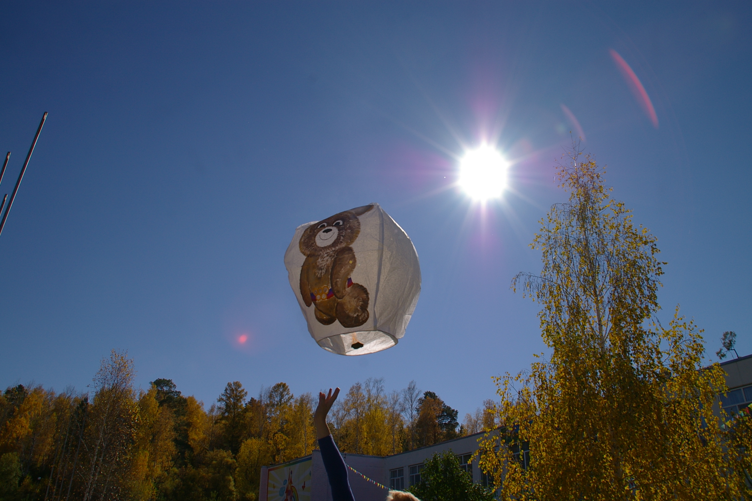 улетел мишаня