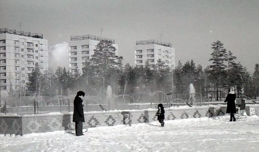 "Зимний" фонтан