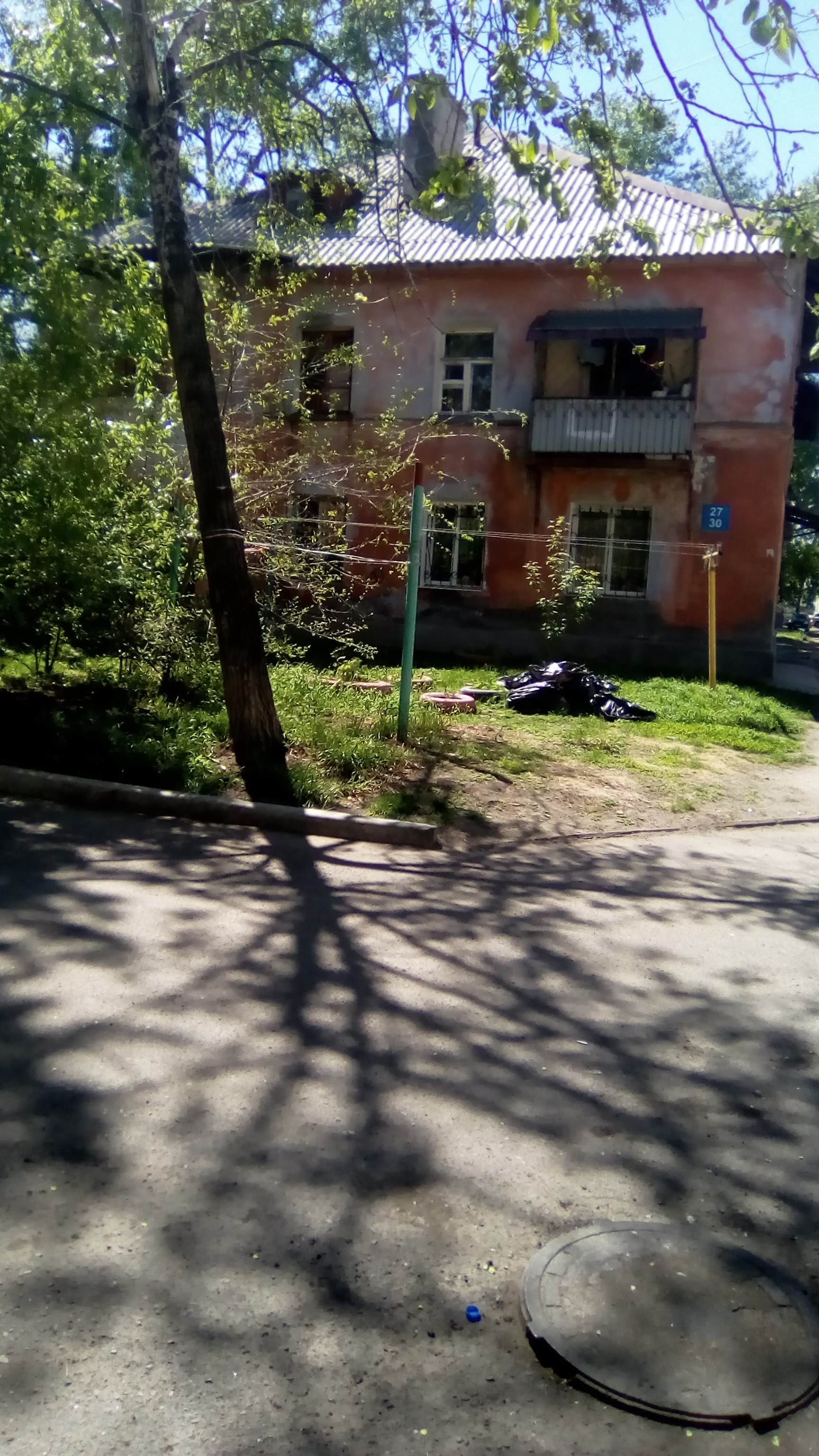 Это подфартило соседской клумбе.