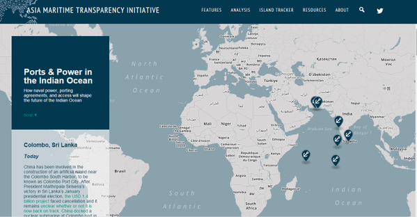 стратегические укреплённые пункты в Индийском океане