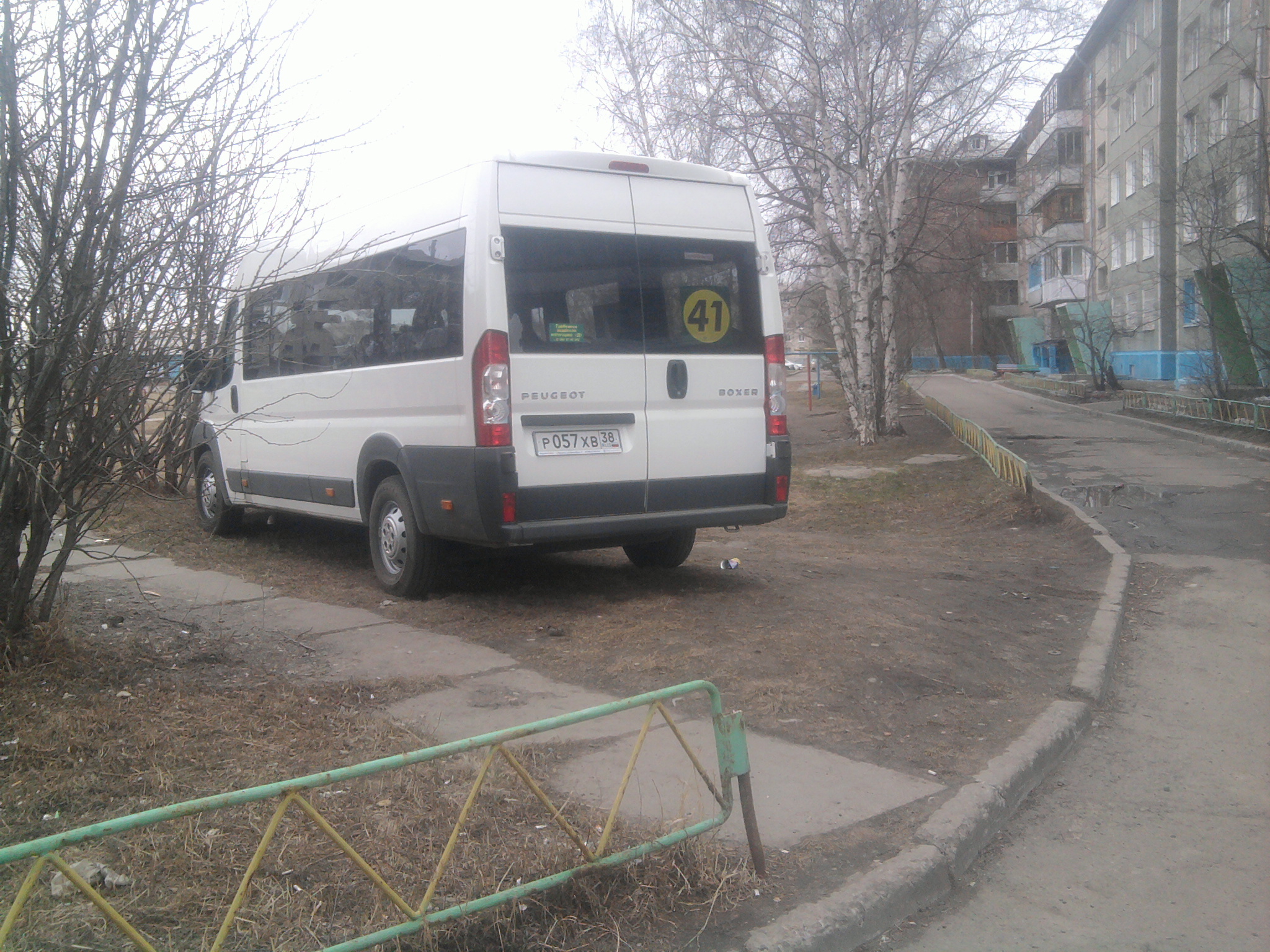 Обнаглевший маршрутчик