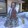 Снеговик-Тётя Мотя