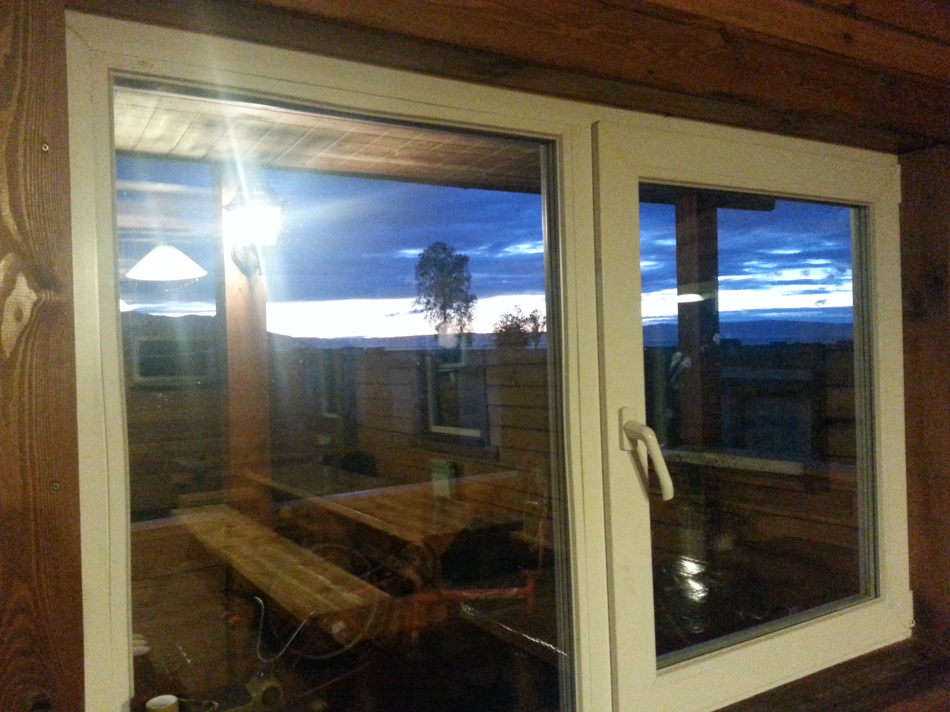 вечернее окно))))