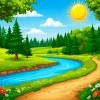 Спешит девчоночка тропой заветною...  ПЕСНЯ В ДУШУ