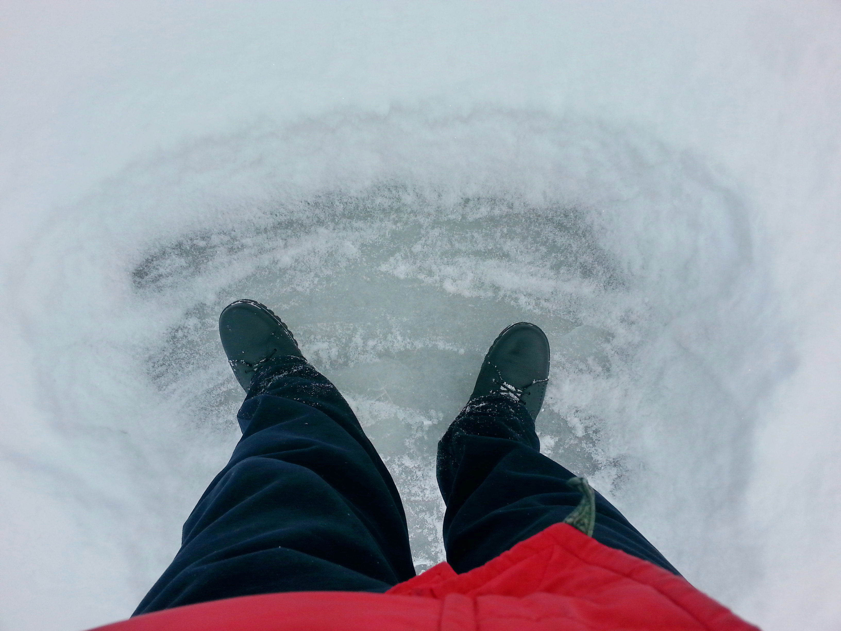 висёлые ноги надлёдные))))))