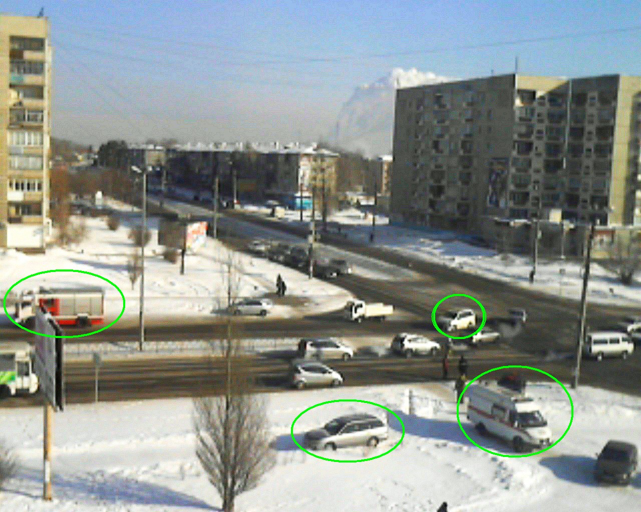 Авария на Ангарском проспекте