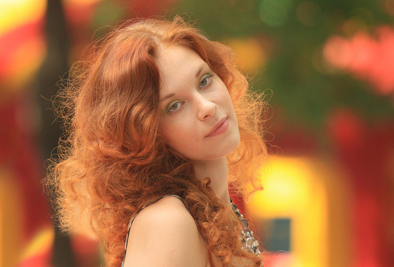 Очередная рыжая)))))