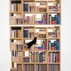 Книжная полка с «кошачьими ступеньками». Книжная полка с «кошачьими ступеньками».