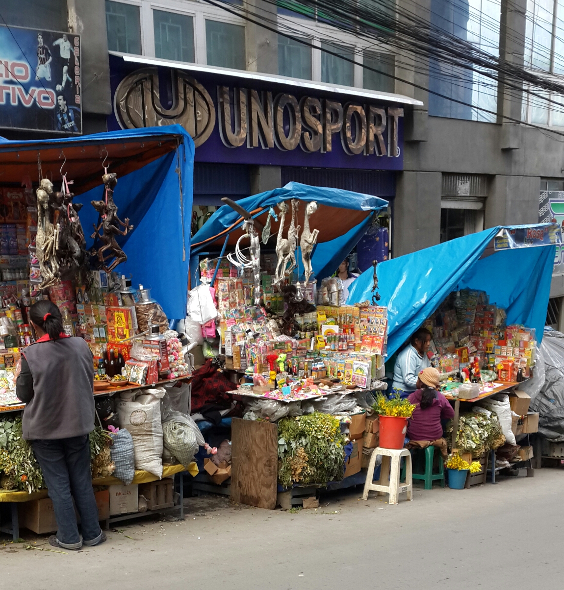 рынок ведьм в Ла-Пасе