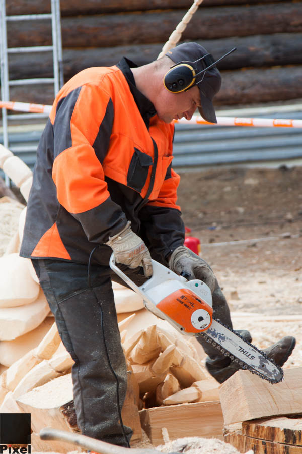 Международный фестиваль деревянной скульптуры "Лукоморье" 2013
