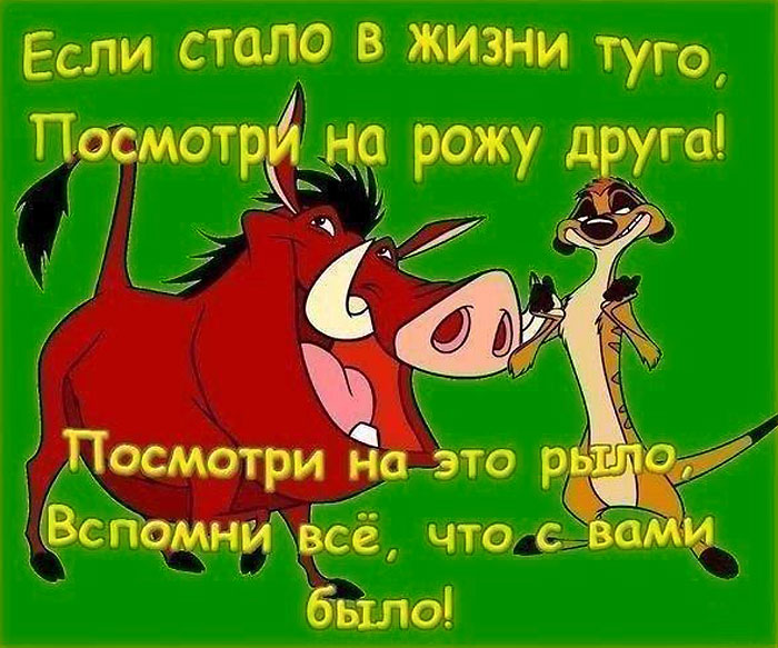 Если стало в жизни туго...
