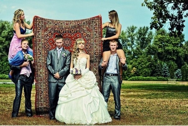 Правильное свадебное фото