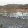 Утром река Лена еще была подо льдом, а недавно уже побежала))).