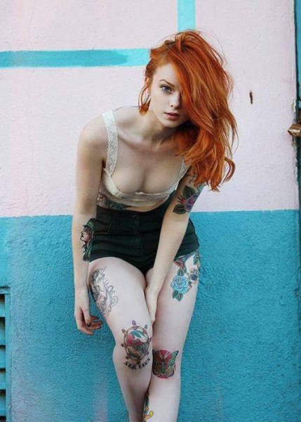 Очередная рыжая))))))