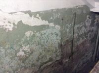 Один из подъездов: Обшарпанные стены, срезанные батареи, разваливающиеся лестничные клетки.