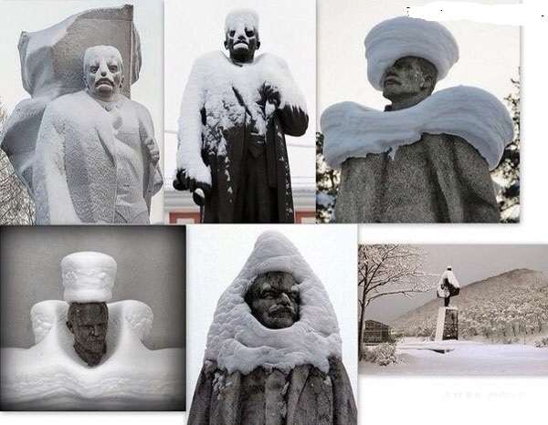 снегу то навалило..