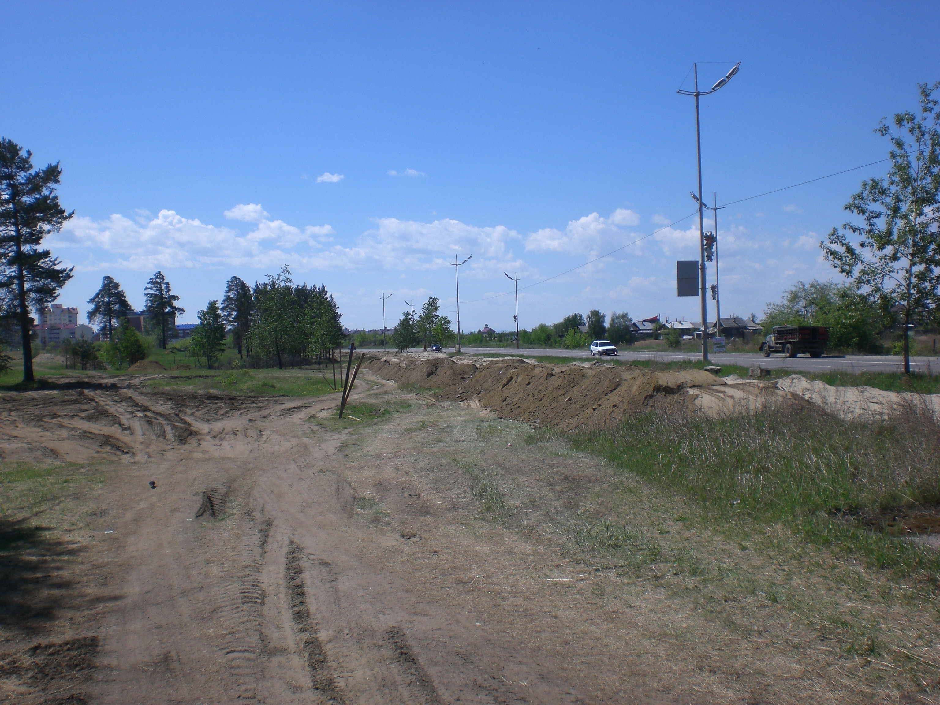 Обустройство тротуаров по ул.Алешина