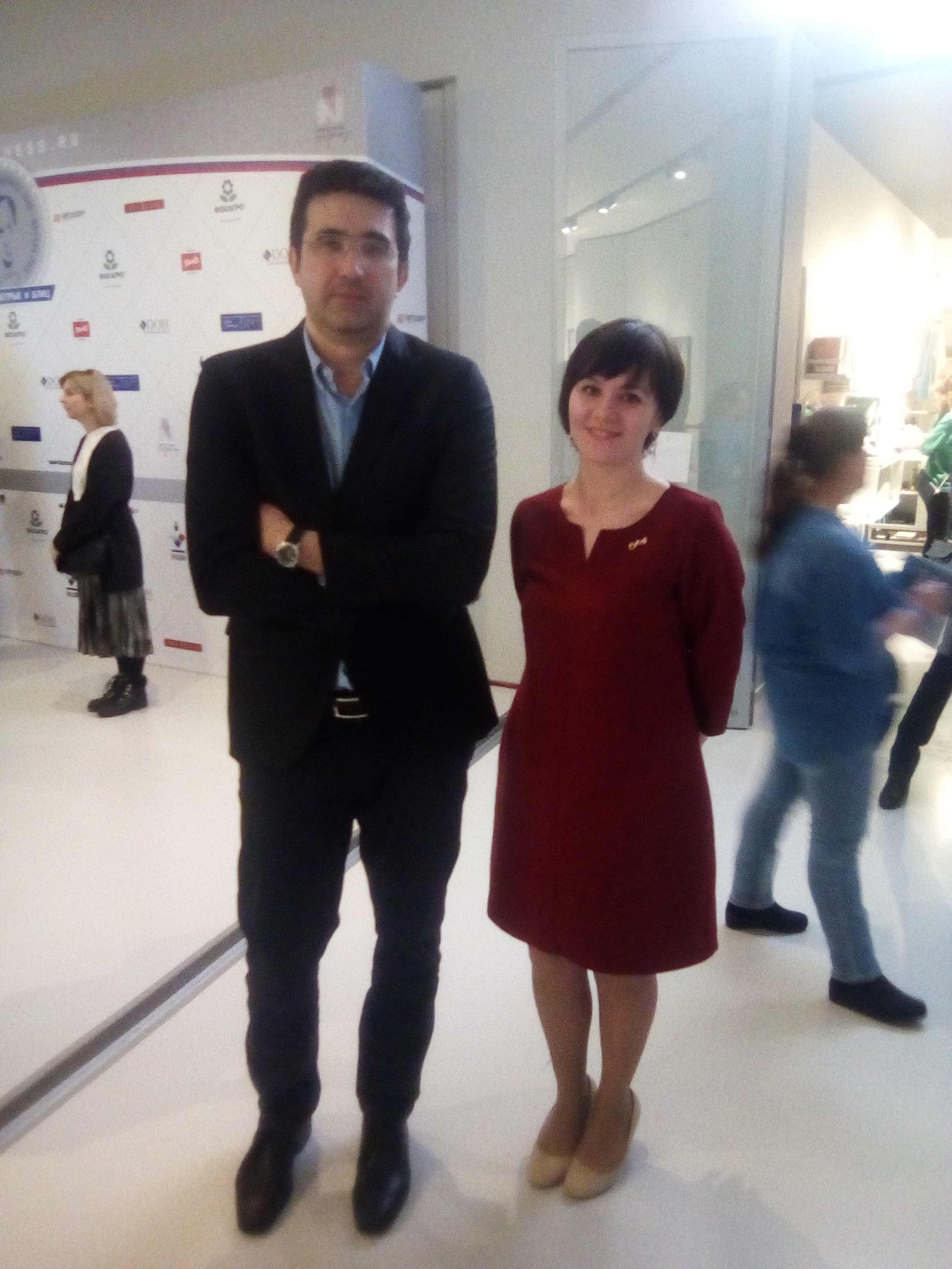 Крамник и я