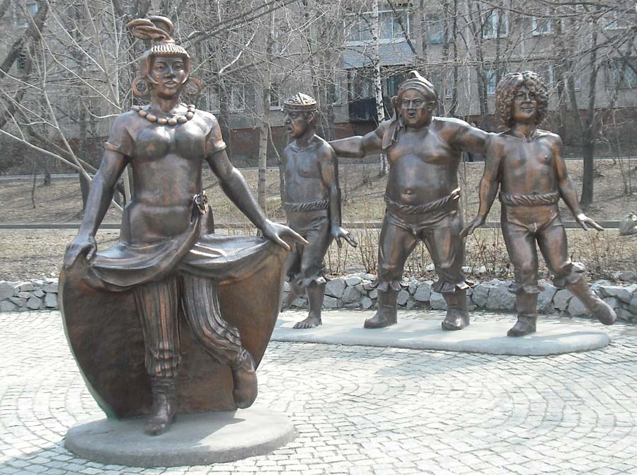 Разбойники.Бременские музыканты.Хабаровск