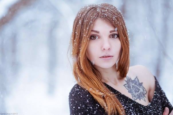 Очередная рыжая)))))