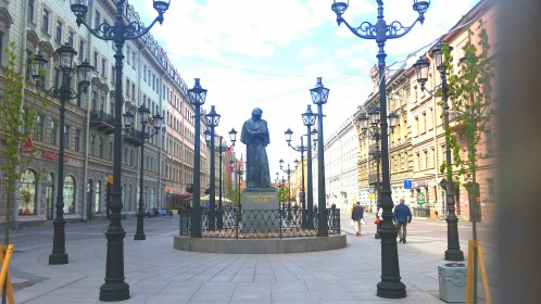 Моё, Санкт-Петербург, город, хорошо, Гоголь