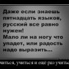 Знание языка