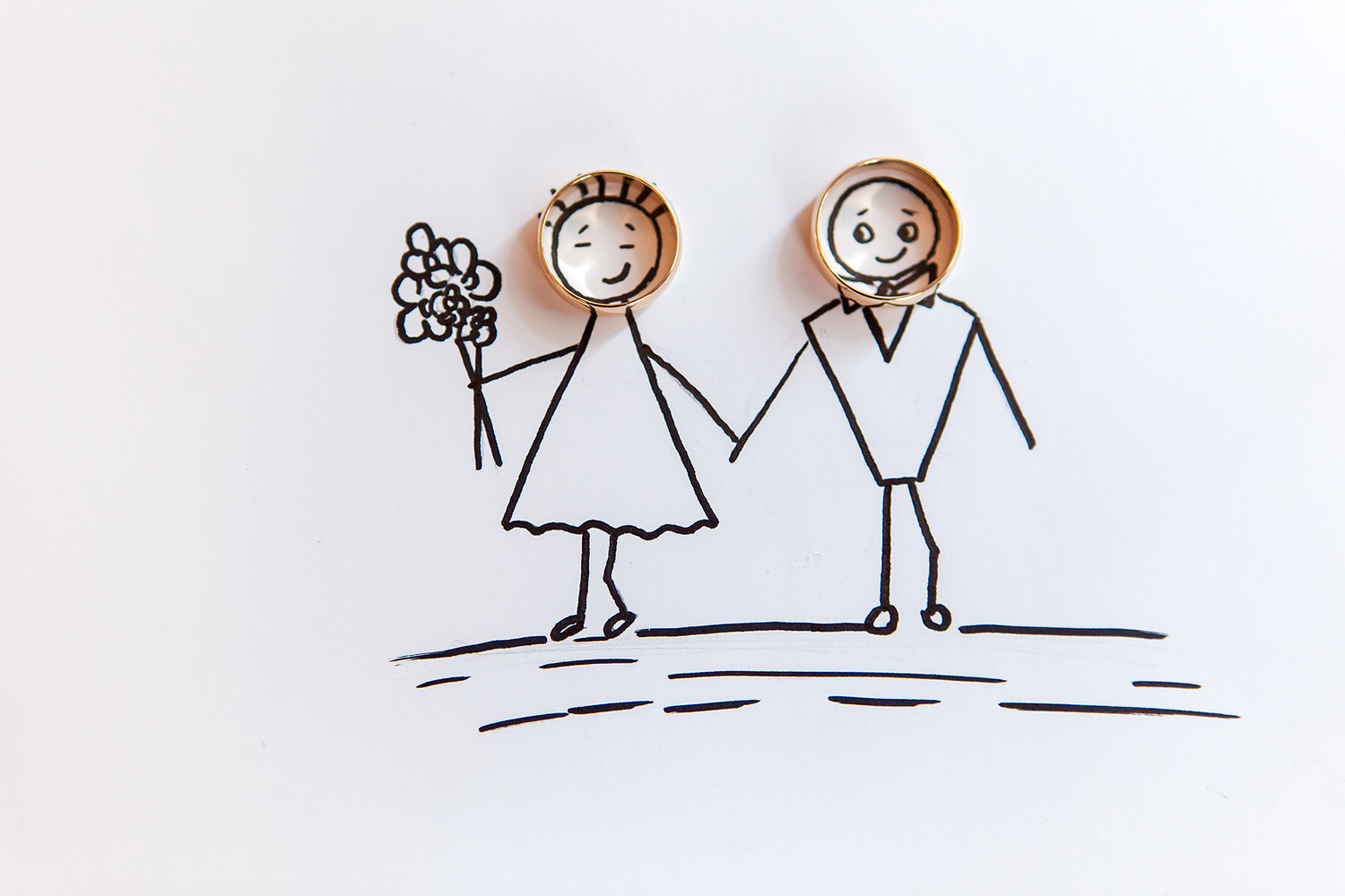 Свадебные колечки =)