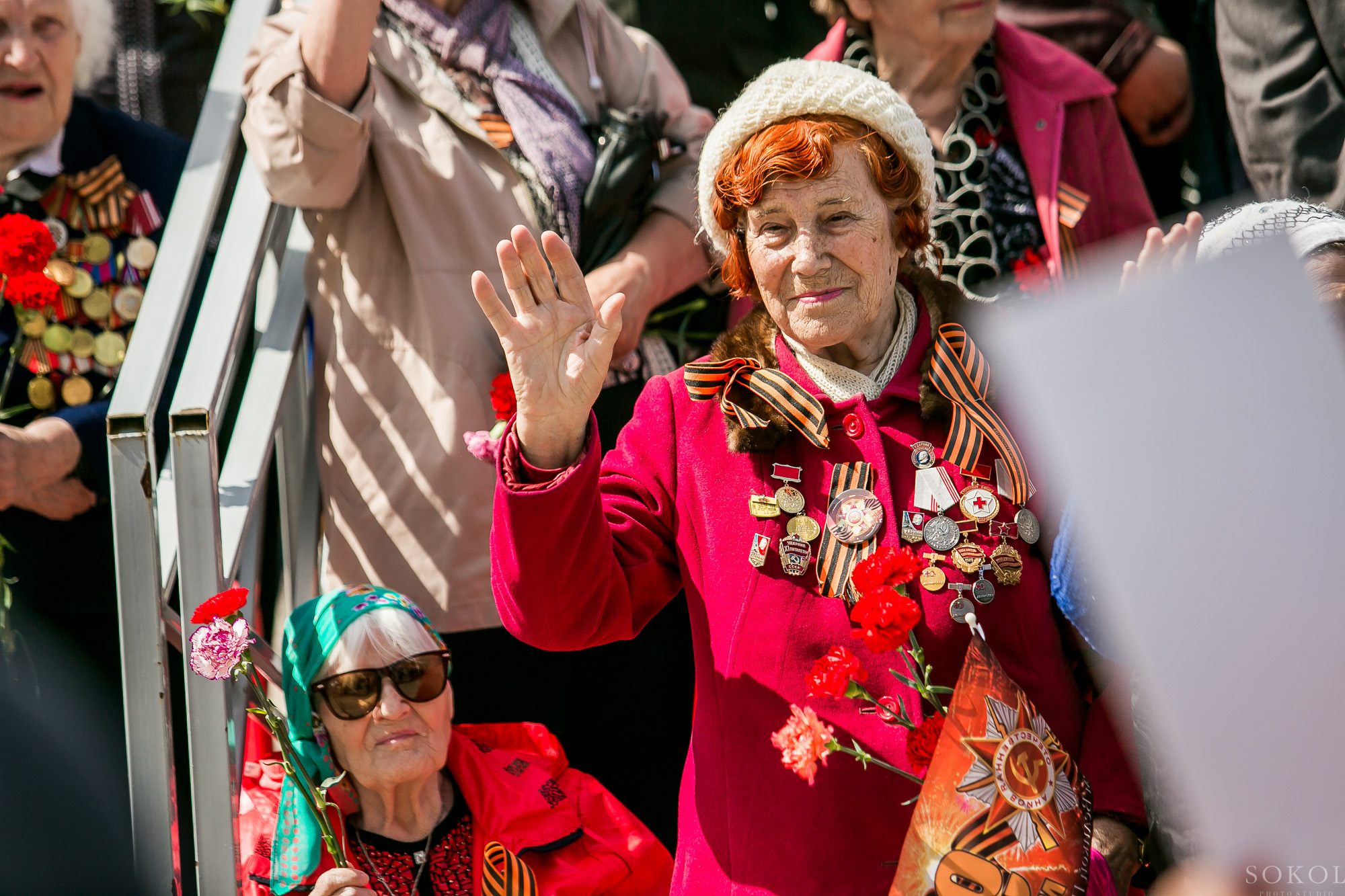 Парад 9.05.2017 мая в Ангарске.Фото: Сокол & Кобзева