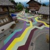улочка в городке Веркорин, Швейцария|