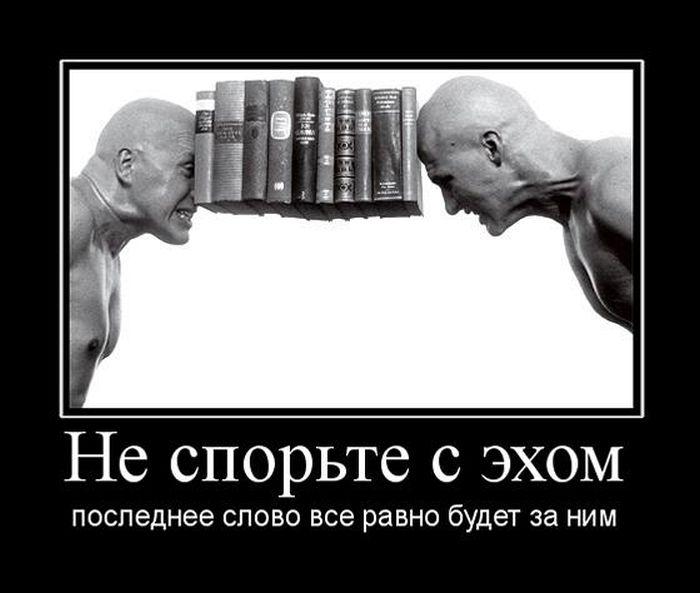 Не спорить с эхом