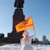 Украинский снеговик