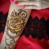 Rose hennaart